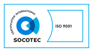 Certification international SOCOTEC ISO 9001